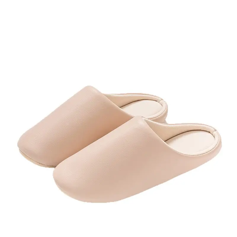 Home Cotton Slippers Indoor and Outdoor Women's Spring & Fall Japanese Style High-End Cotton and Linen Breathable Four-Season Silent Floor Couple Cotton Slippers for Men - Image 10