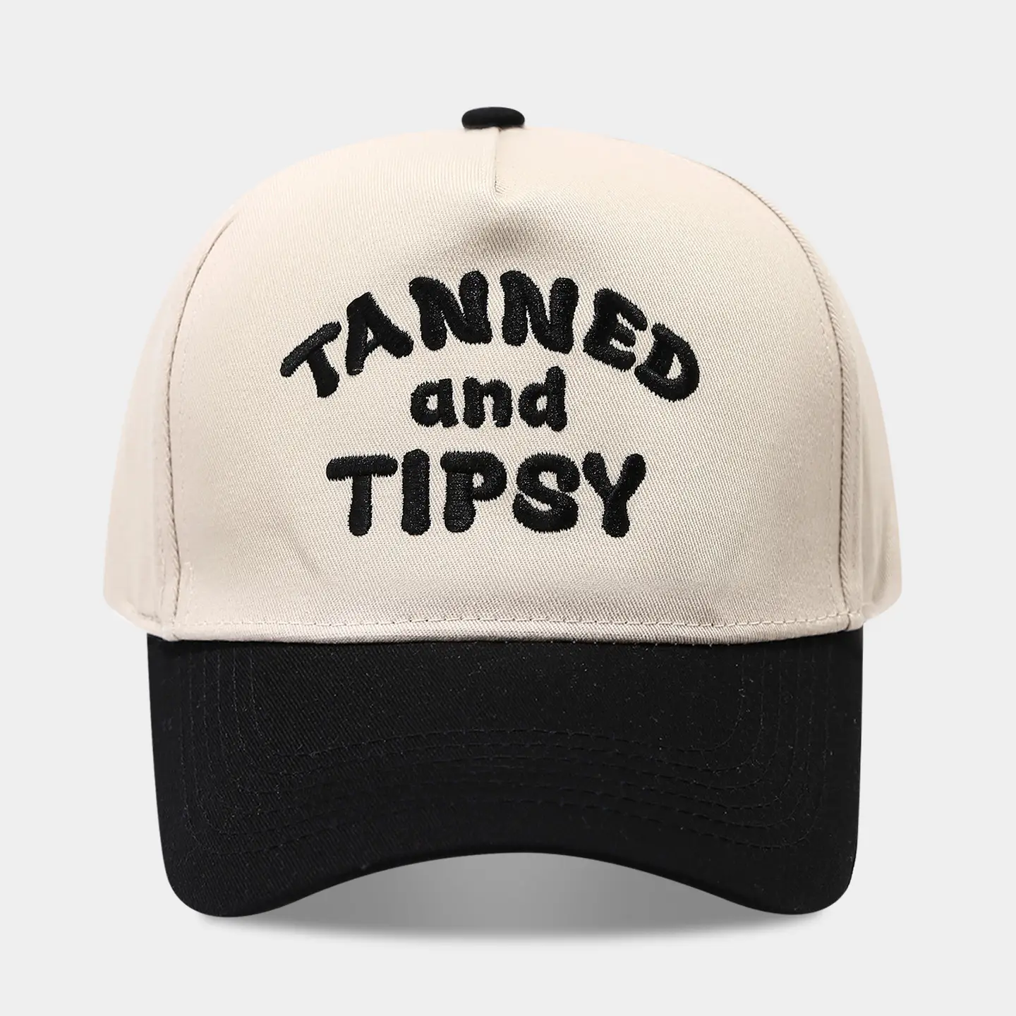 2025 Autumn Letter Patchwork Baseball Cap Beige Blue Men Women — feature 11