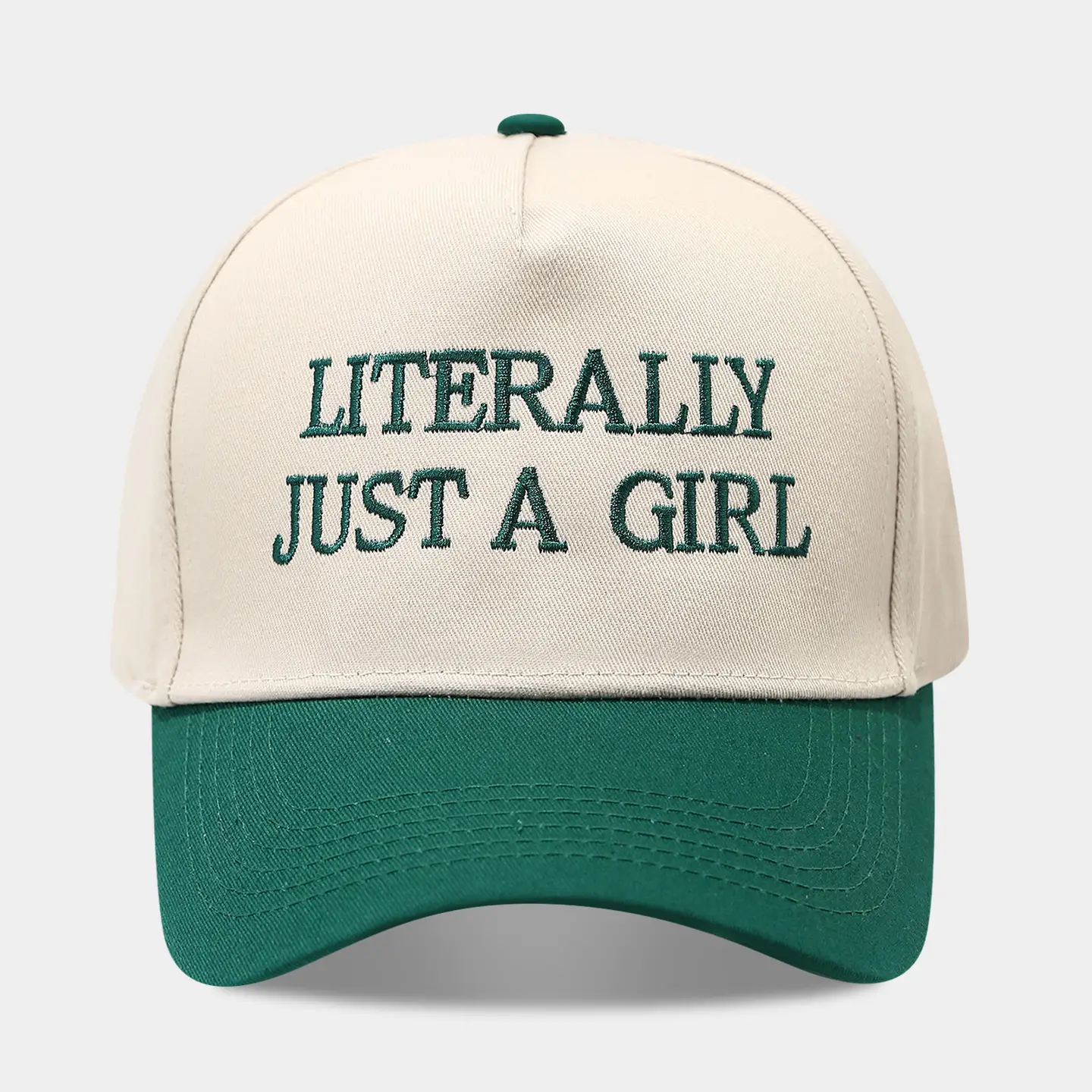 2025 Autumn Letter Patchwork Baseball Cap Beige Blue Men Women