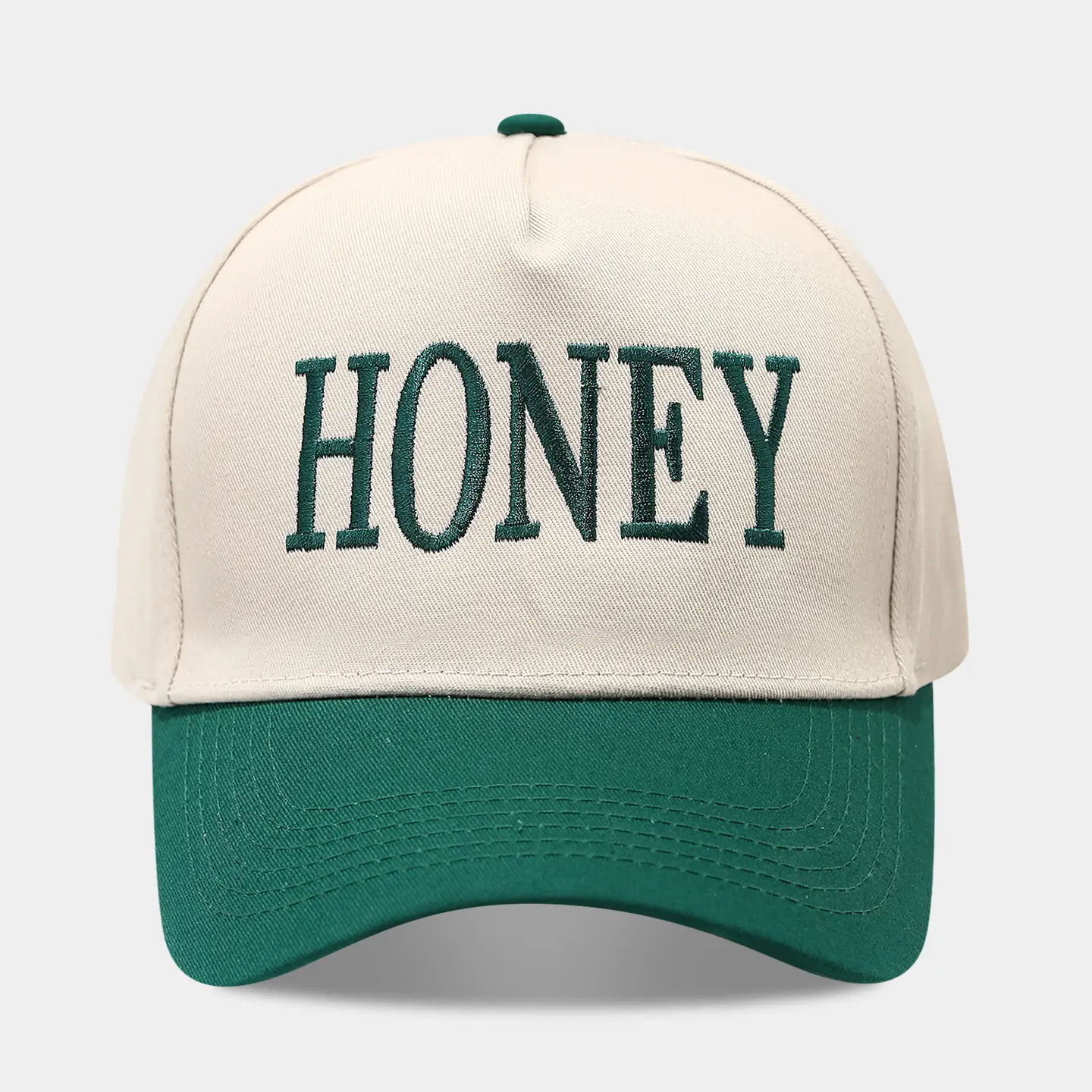 2025 Autumn Letter Patchwork Baseball Cap Beige Blue Men Women