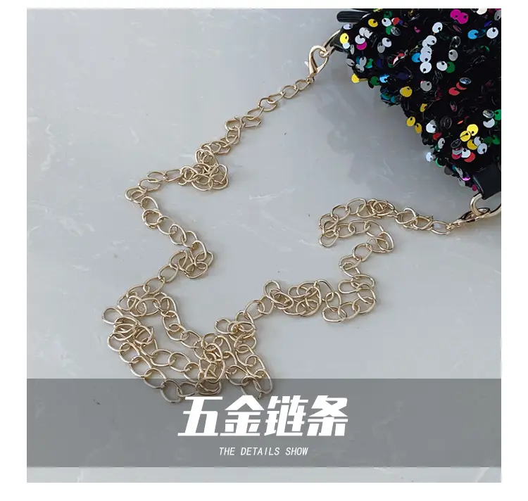 Women Sequined Drawstring Bucket Bag 2025 New Fashion — feature 5