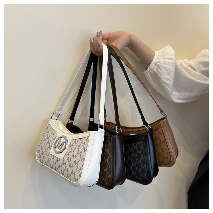 M Logo Textured Shoulder Bag New 2025 — feature 13