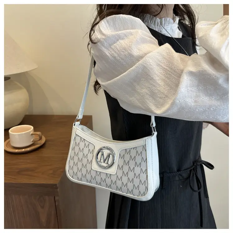M Logo Textured Shoulder Bag New 2025 — feature 15