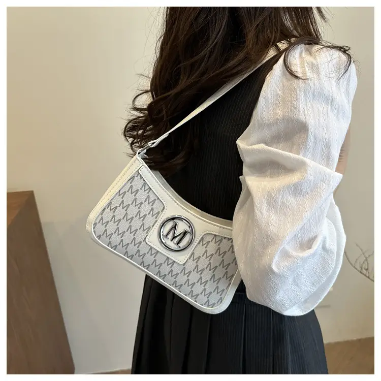 M Logo Textured Shoulder Bag New 2025 — feature 16