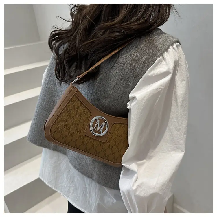M Logo Textured Shoulder Bag New 2025 — feature 22
