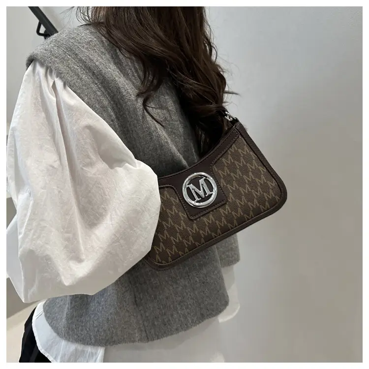 M Logo Textured Shoulder Bag New 2025 — feature 26