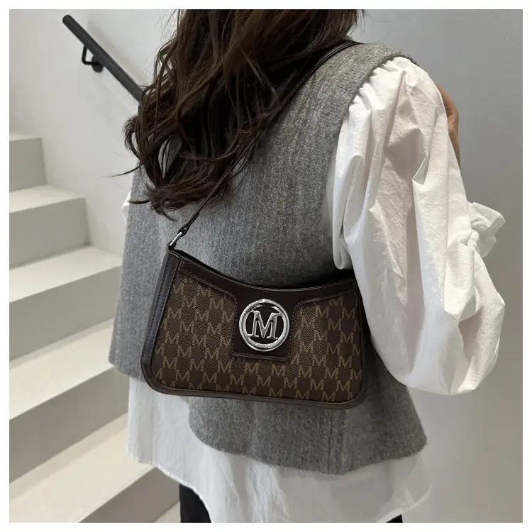M Logo Textured Shoulder Bag New 2025 — feature 27