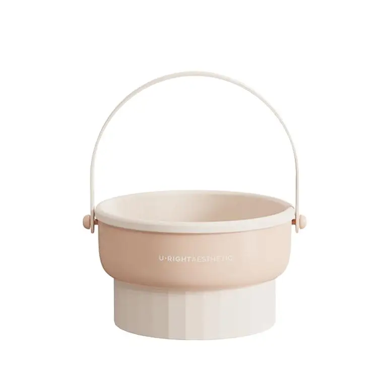 U-Right Fashion Cosmetic Storage Bucket Beige