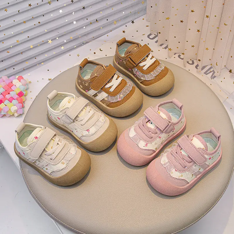 Children's Baby Breathable Mesh Shoes 2025 Summer New Baby Toddler Shoes Soft Sole Baby Shoes Soft Sole Non-Slip Running Shoes - Image 4