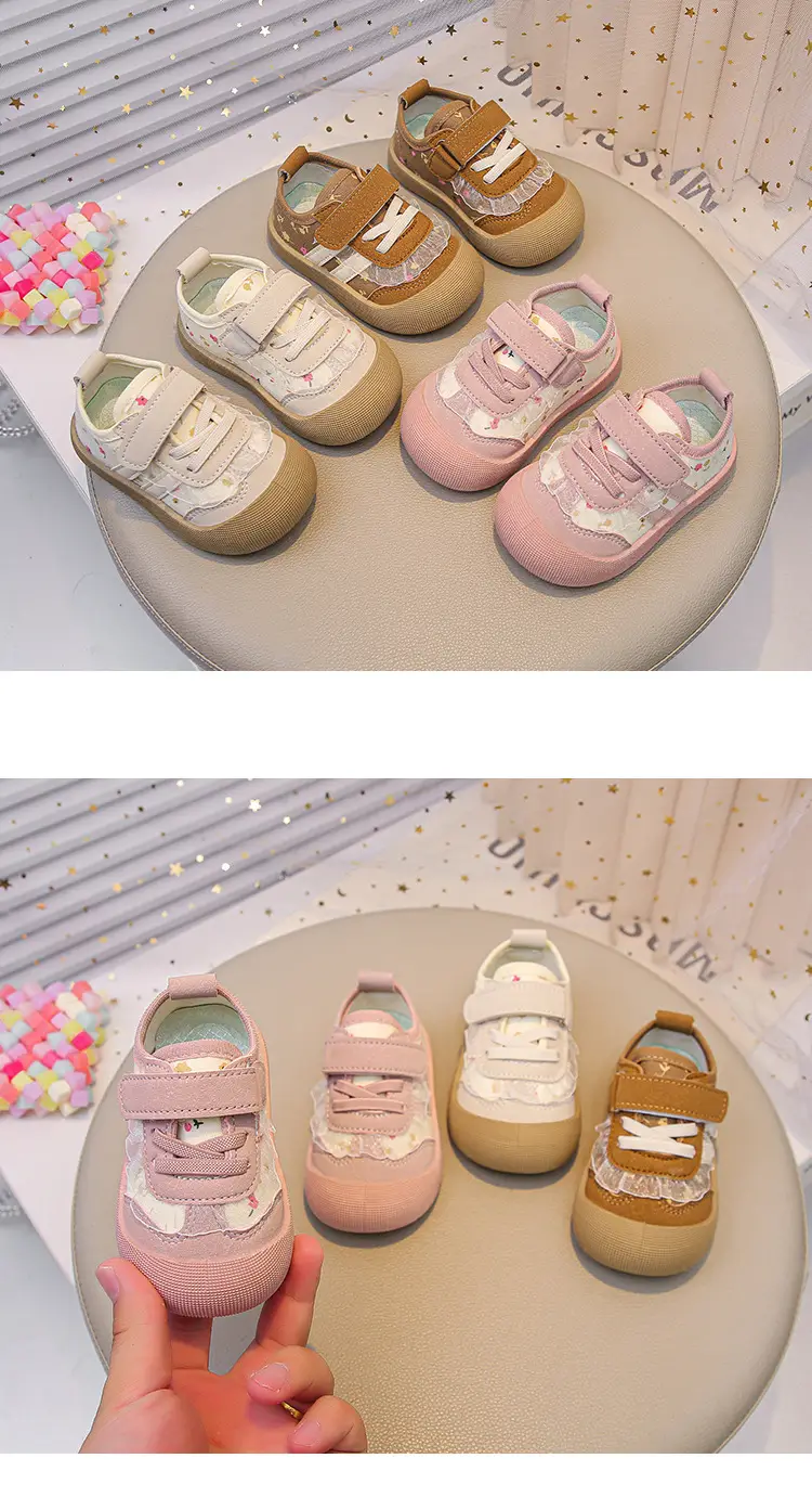 Children's Baby Breathable Mesh Shoes 2025 Summer New Baby Toddler Shoes Soft Sole Baby Shoes Soft Sole Non-Slip Running Shoes — feature 9