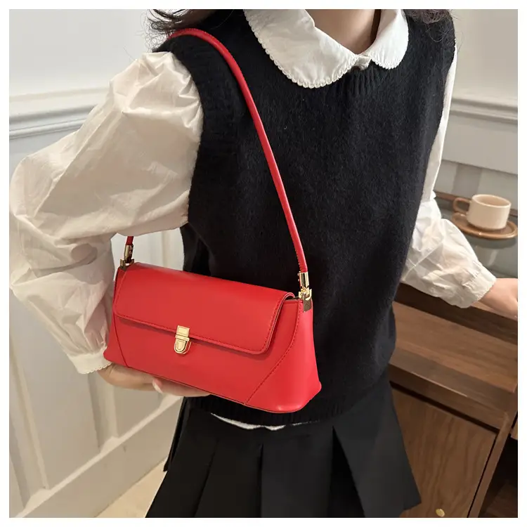 Retro Texture Armpit Bag Women 2025 Summer — feature 13