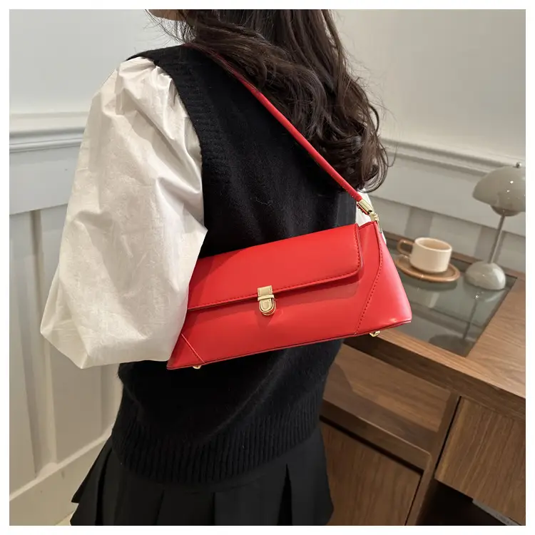 Retro Texture Armpit Bag Women 2025 Summer — feature 14
