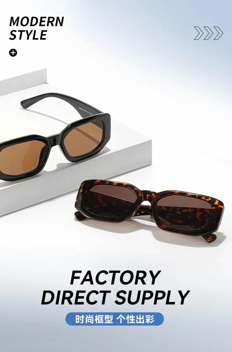 Orange Square Sunglasses with Yellow Lens β feature 1