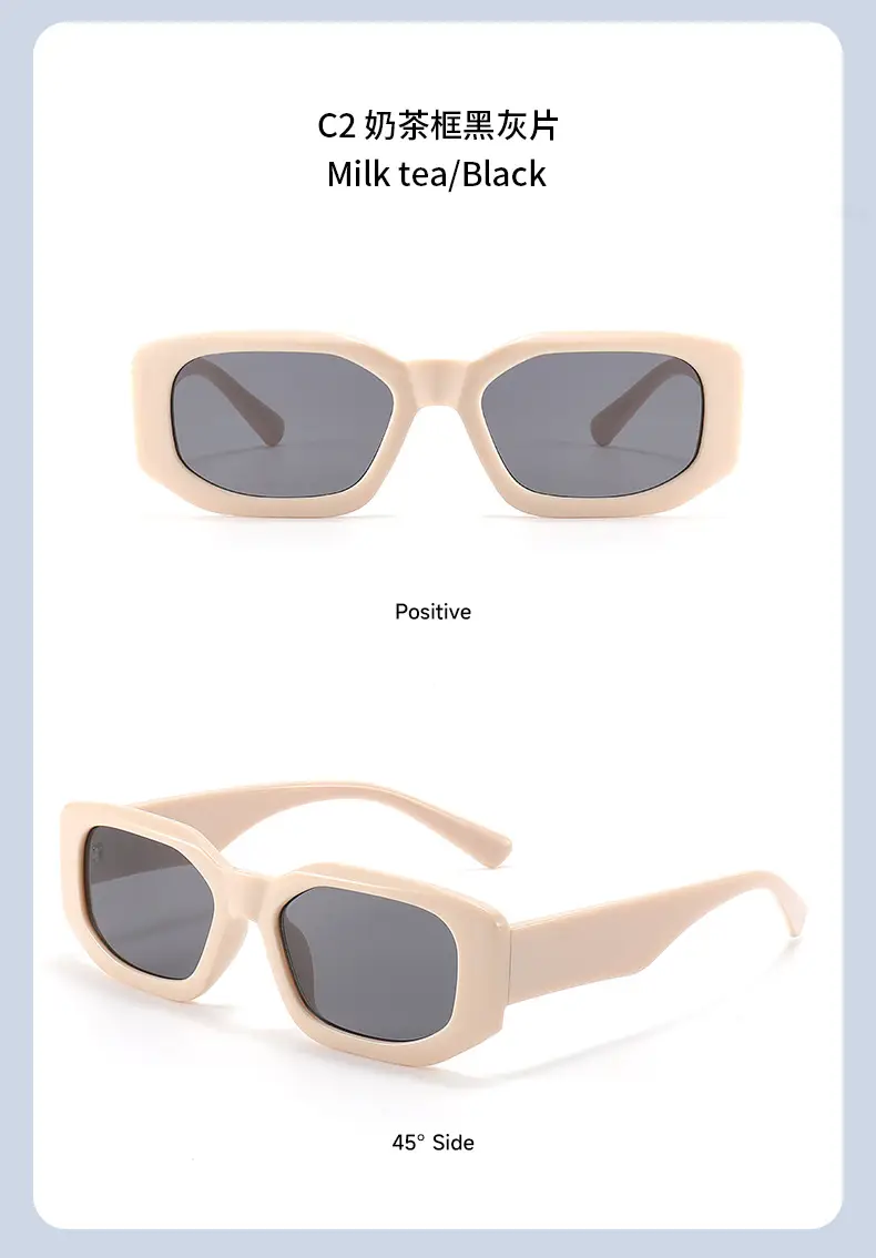 Orange Square Sunglasses with Yellow Lens β feature 11