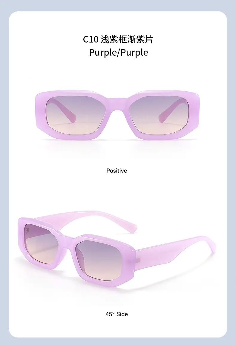 Orange Square Sunglasses with Yellow Lens β feature 16