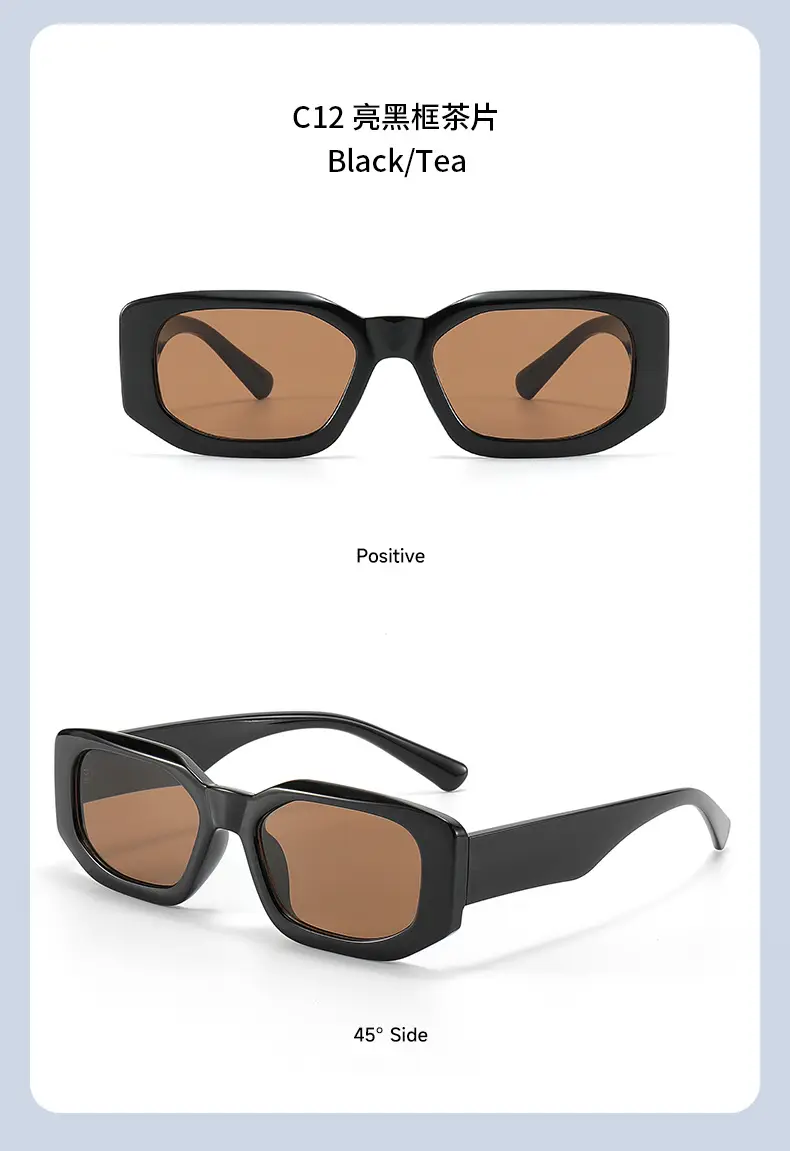 Orange Square Sunglasses with Yellow Lens β feature 17