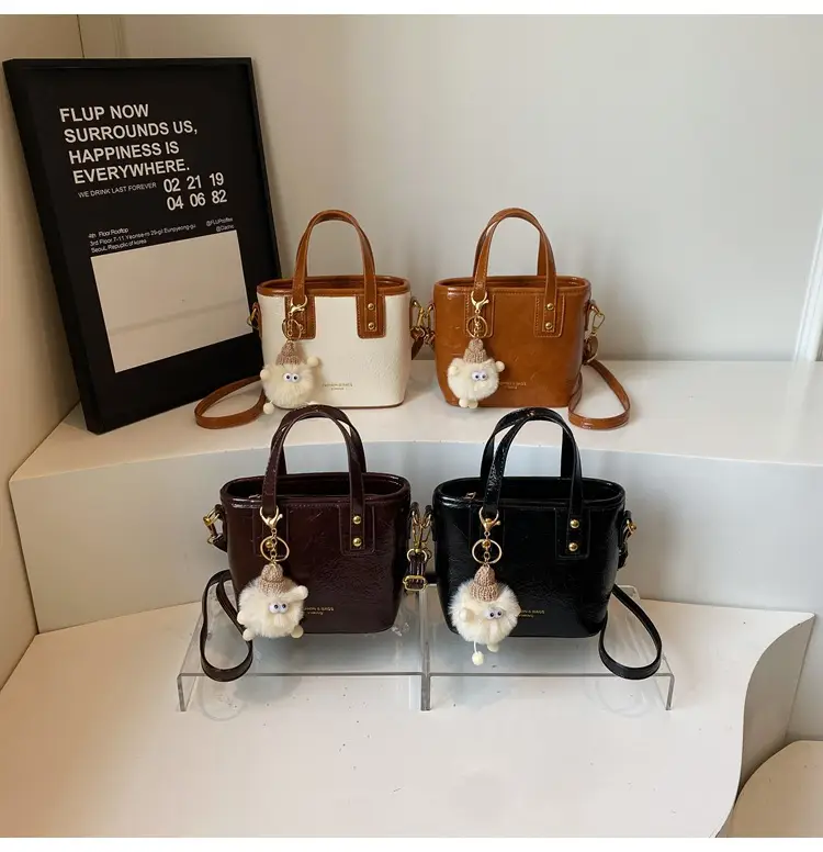 Black Embossed Crossbody Bag for Women 2026 — feature 1