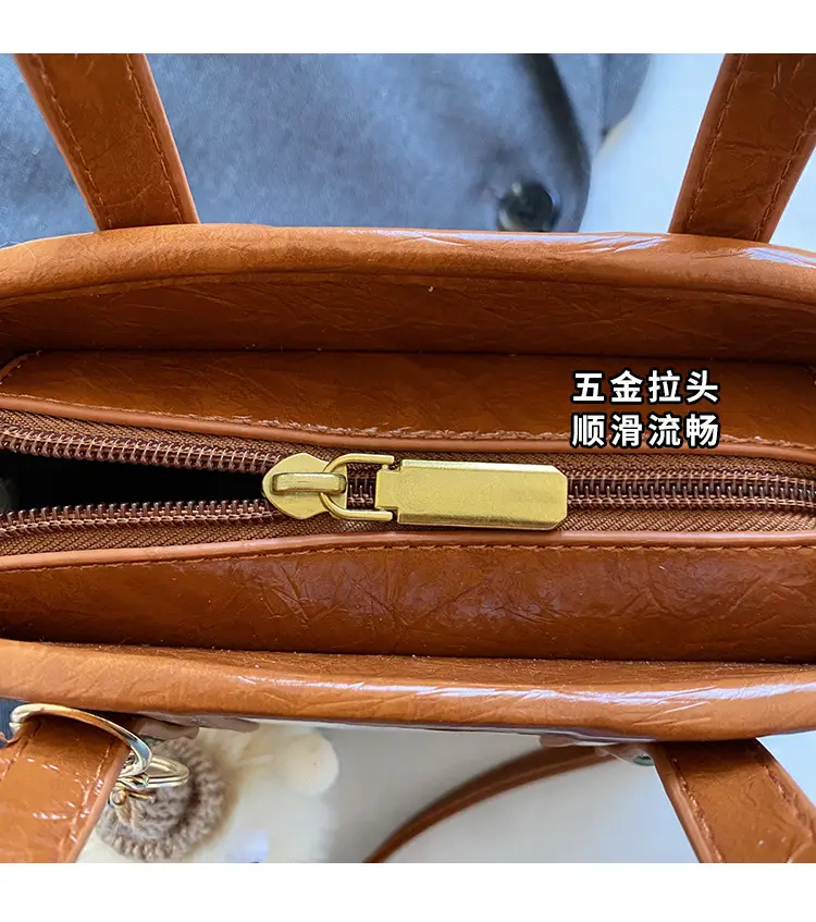 Black Embossed Crossbody Bag for Women 2026 — feature 6