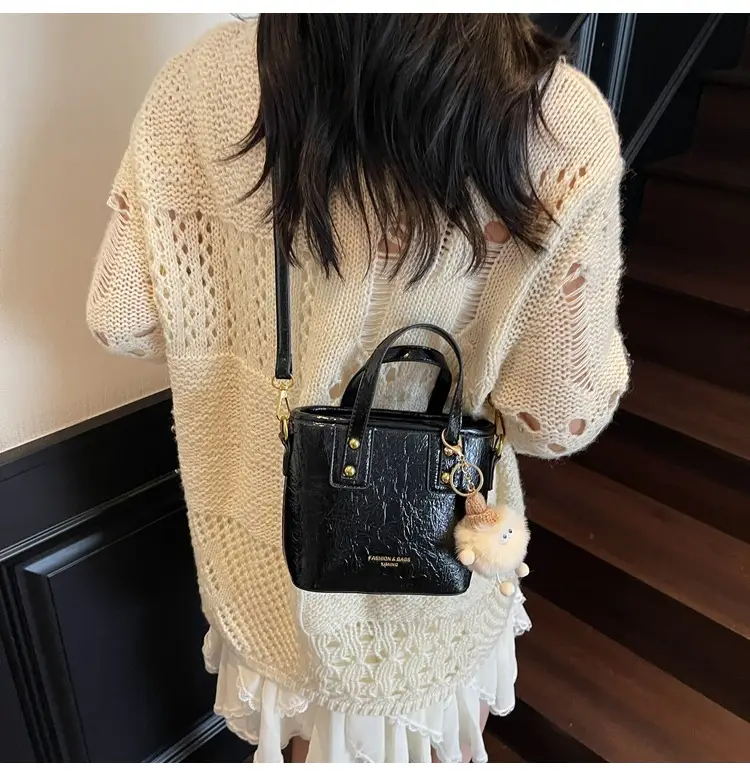 Black Embossed Crossbody Bag for Women 2025 — feature 30