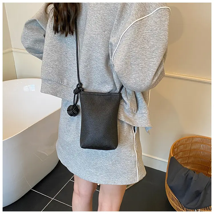 White Textured Mini Shoulder Bag for Women 2025 — feature 12