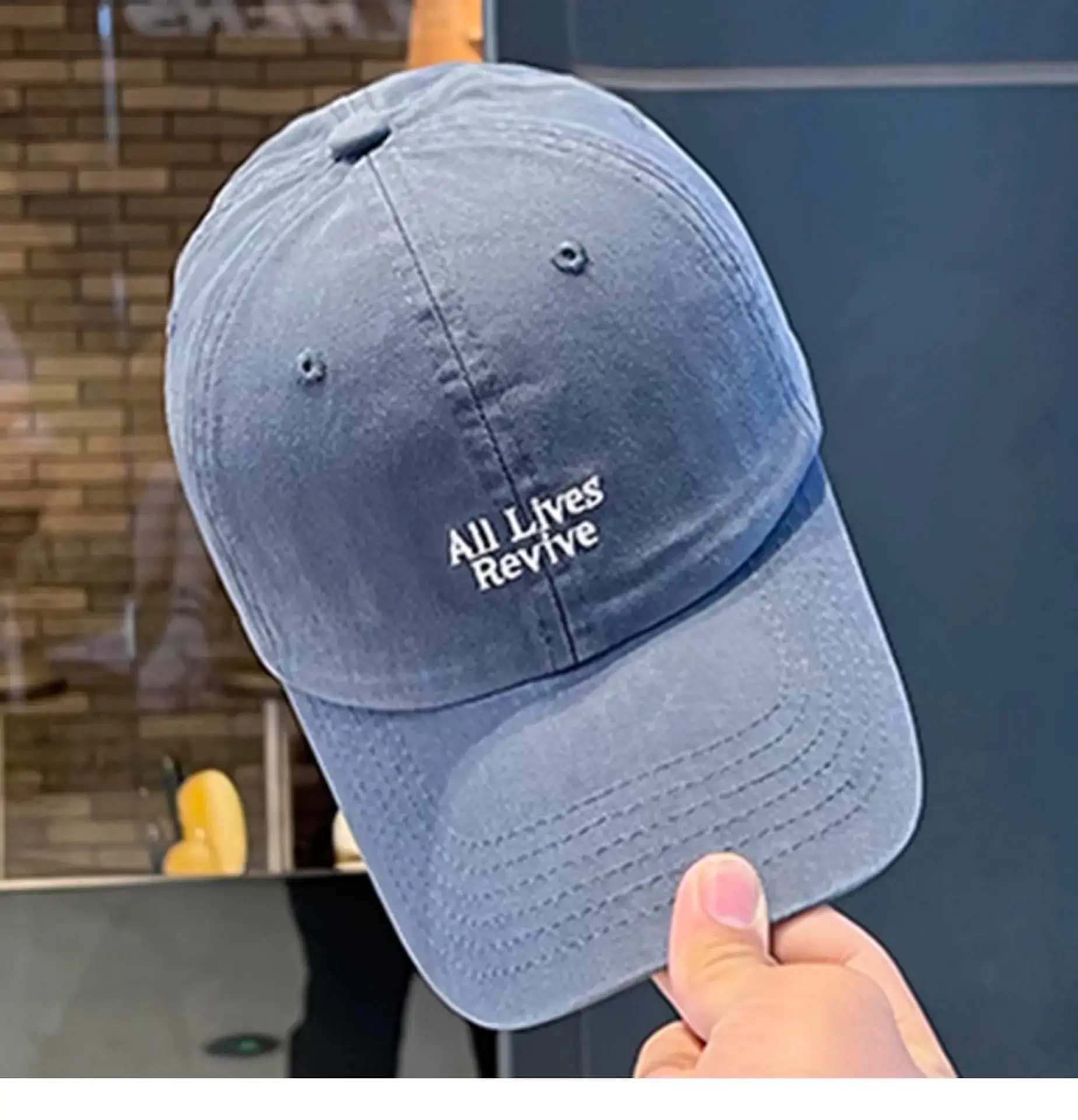All-Lines Korean Baseball Cap Women Spring Summer — feature 20