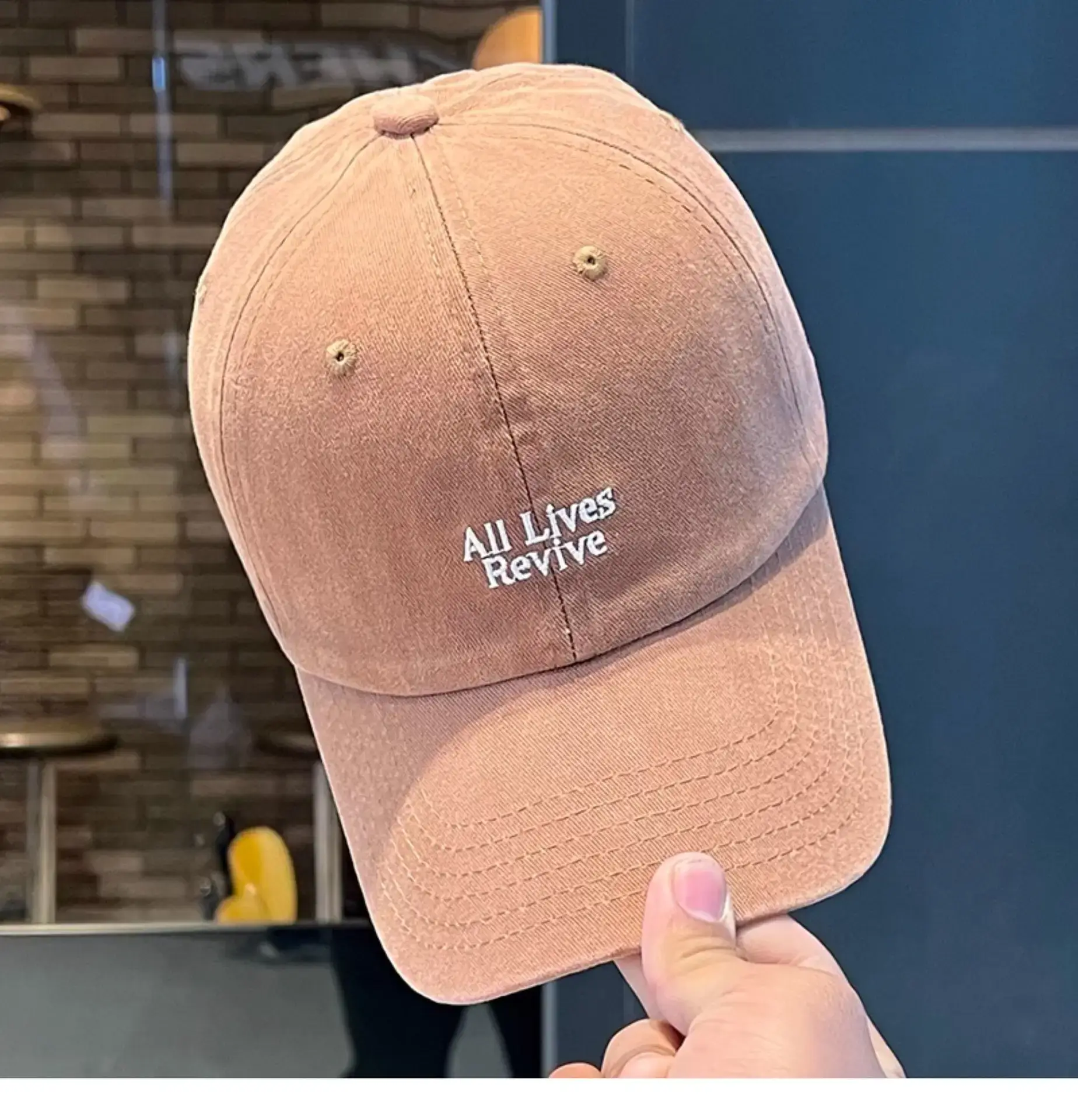 All-Lines Korean Baseball Cap Women Spring Summer — feature 21