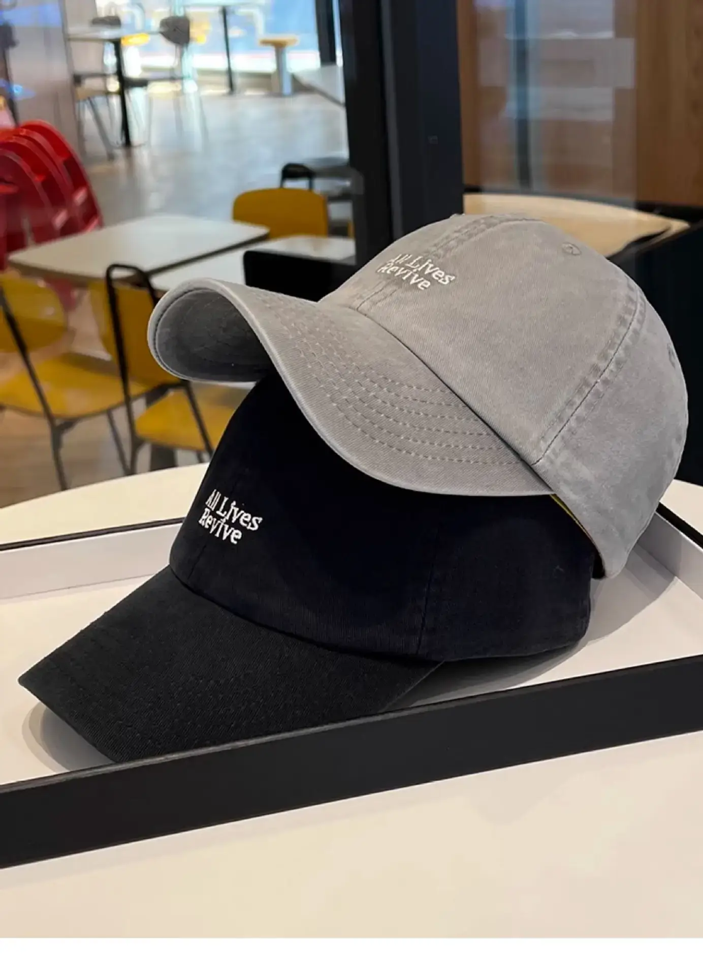 All-Lines Korean Baseball Cap Women Spring Summer — feature 8