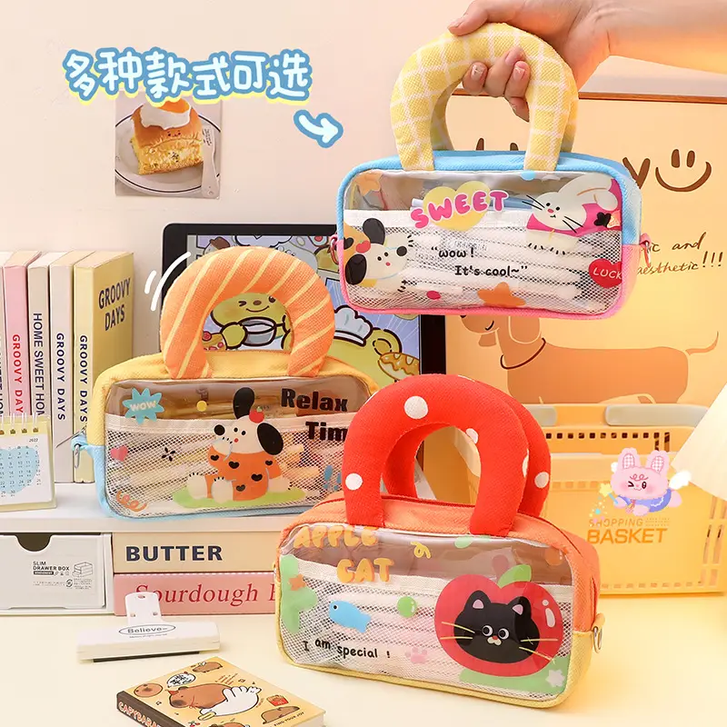 Cute Cat Design Shoulder Bag for Girls - Image 9