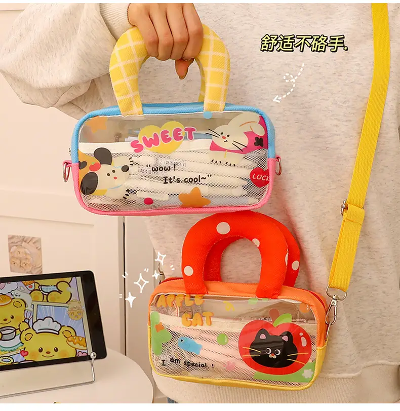 Cute Cat Design Shoulder Bag for Girls — feature 7