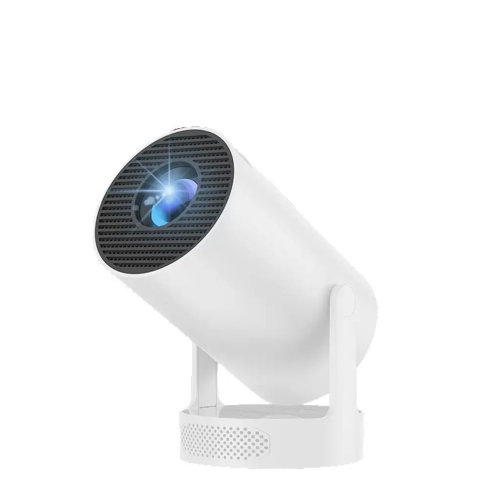Cross-Border Popular Daytime Wall Projection 1080P Projector Mini Home Portable Hy300 Barrel Projector