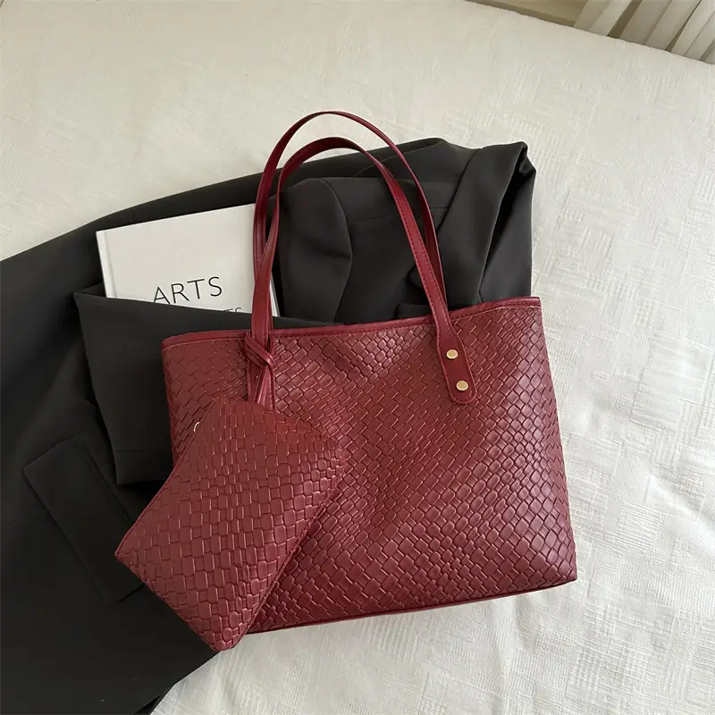 White Korean Style Large Capacity Shoulder Bag 2025 - Image 4