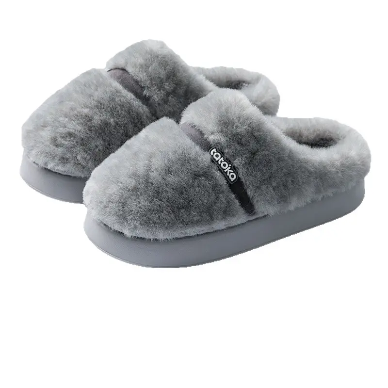 2025 New Style Home Indoor Plush Warm Slippers Maternity Home Slippers Cotton Slippers Women Winter Autumn