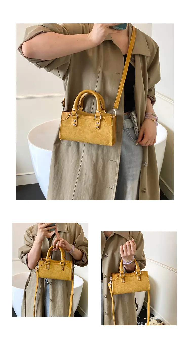 Brown Suede Crossbody Bag for Women — feature 8