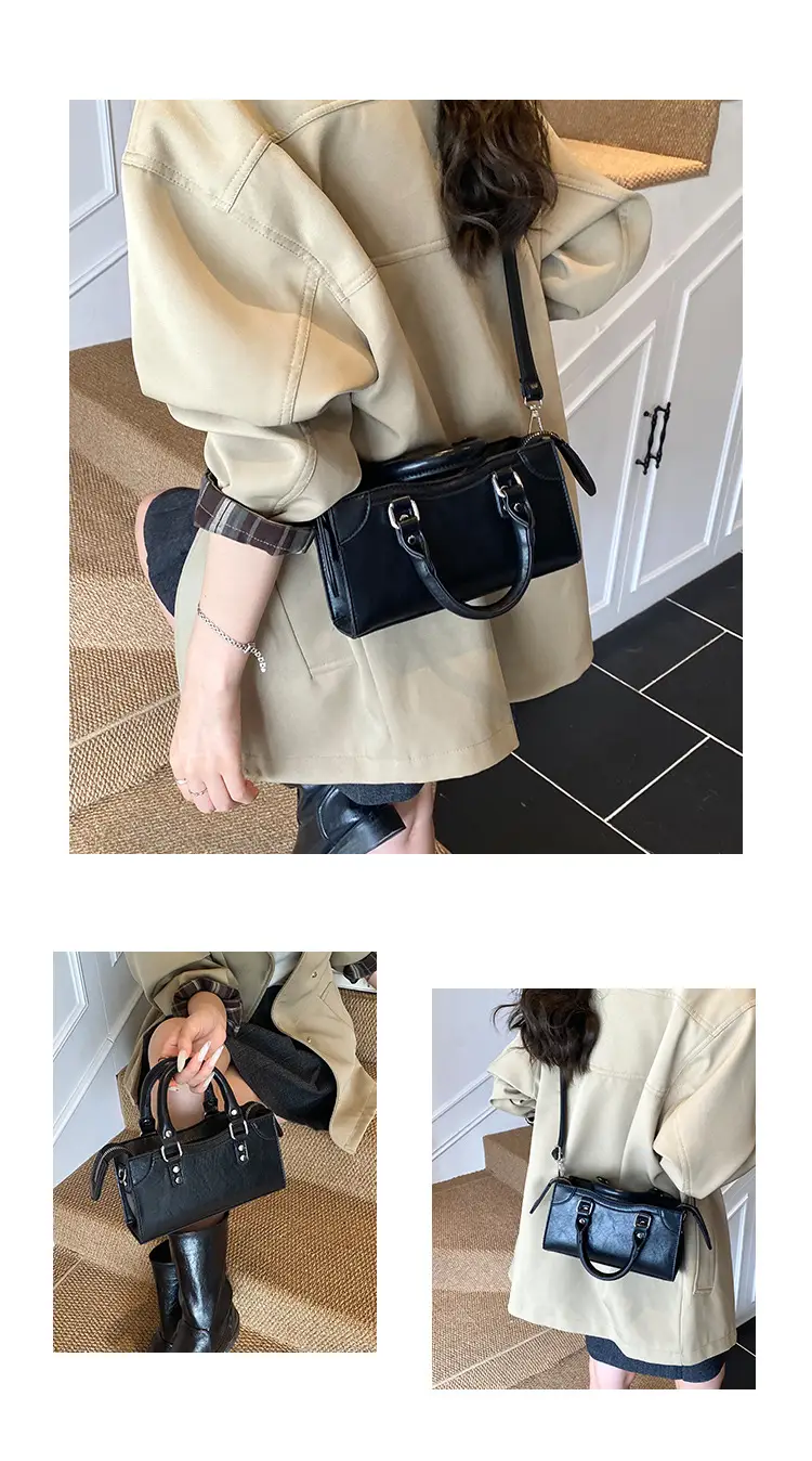 Brown Suede Crossbody Bag for Women — feature 9