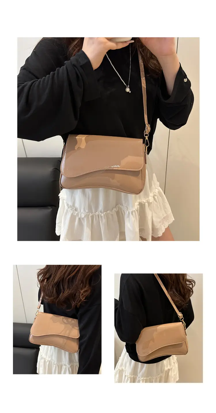 Retro Red Shoulder Bag 2025 New Fashion — feature 21