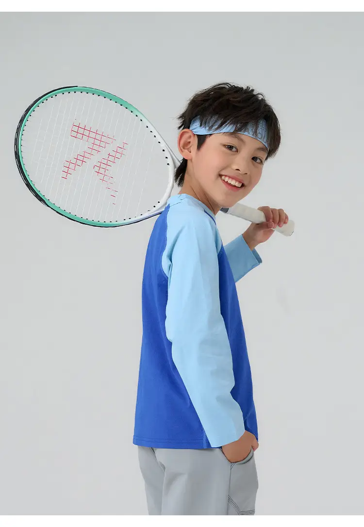 Kids Cotton Quick-Dry T-Shirt Set Green Purple 2025 — feature 17