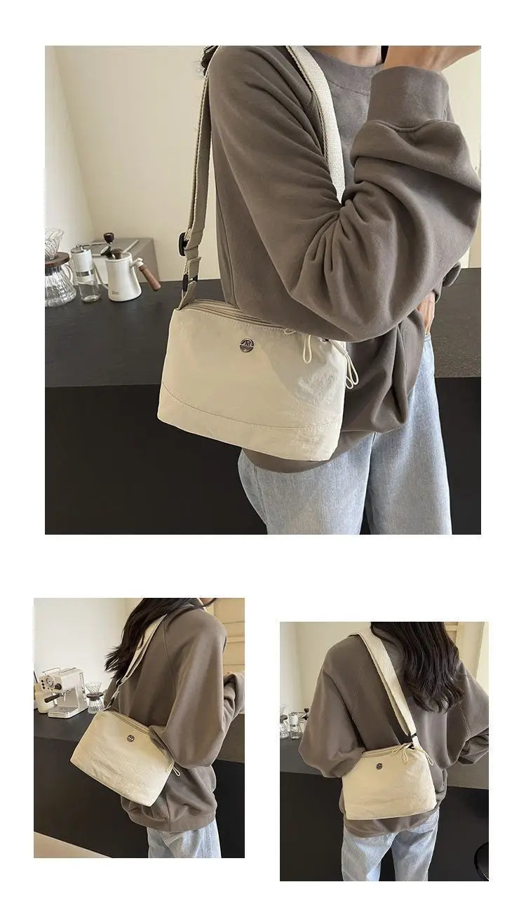 Lightweight Three-Layer Women's Crossbody Bag — feature 9
