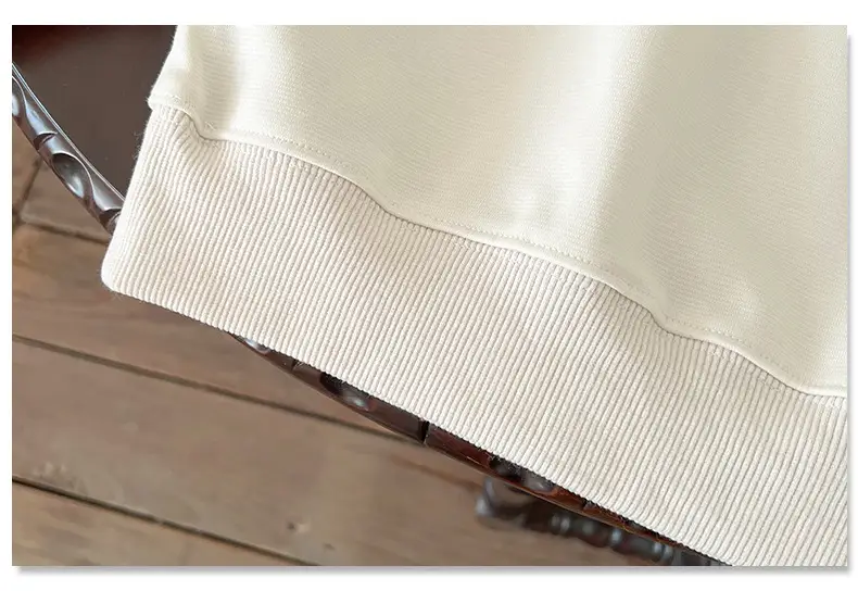 Boys' White Cotton Sweatshirt Long Sleeve Autumn 2025 — feature 12