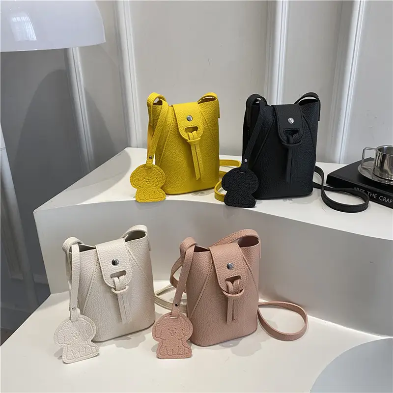 Yellow Mini Crossbody Phone Bag for Women