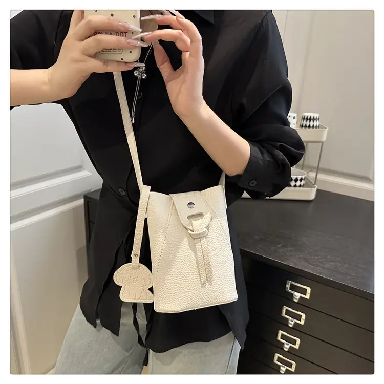 Yellow Mini Crossbody Phone Bag for Women — feature 15