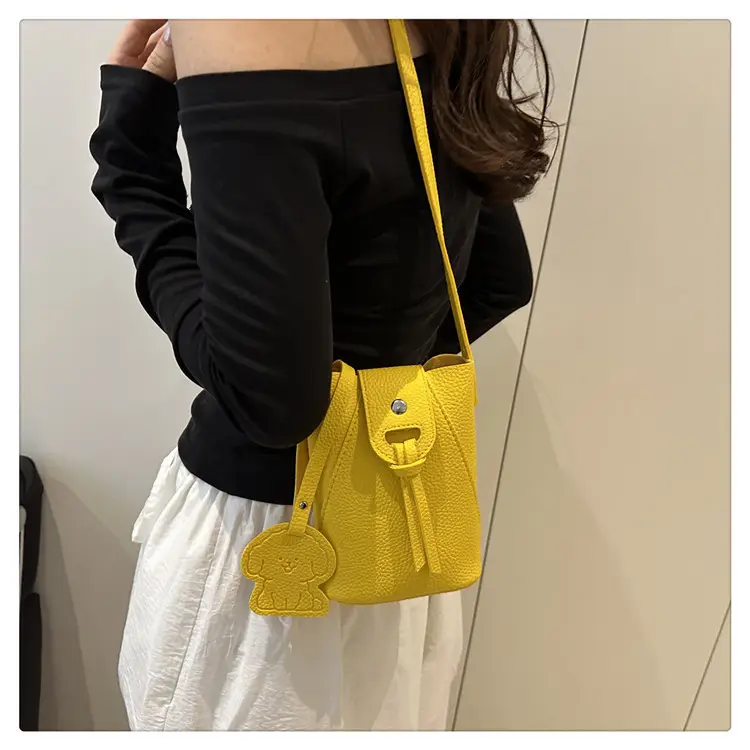 Yellow Mini Crossbody Phone Bag for Women — feature 19