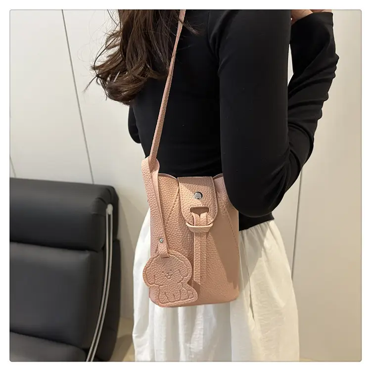 Yellow Mini Crossbody Phone Bag for Women — feature 22