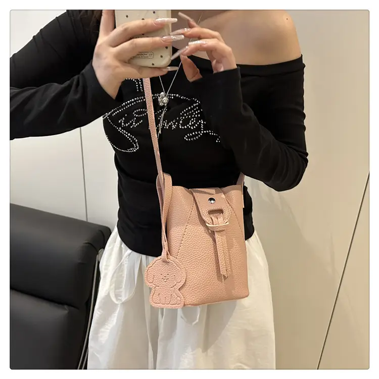Yellow Mini Crossbody Phone Bag for Women — feature 24