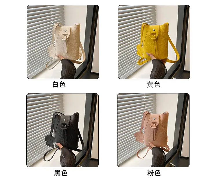 Yellow Mini Crossbody Phone Bag for Women — feature 4