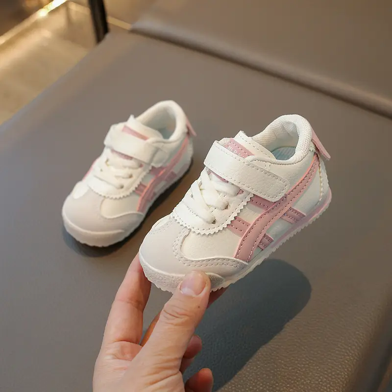Autumn Baby Girl's White Sneakers 0-14 Years Soft Sole