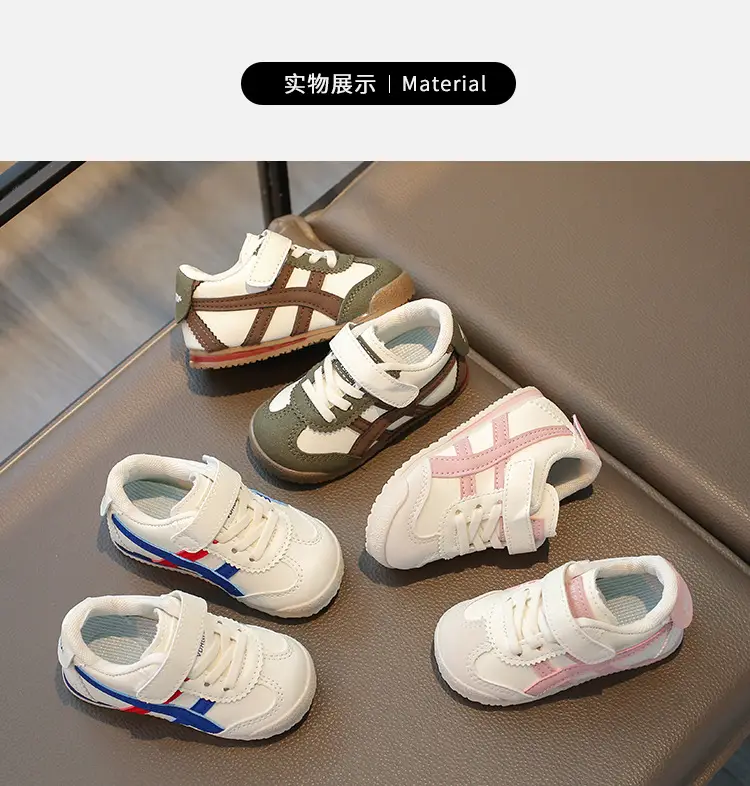 Autumn Baby Girl's White Sneakers 0-14 Years Soft Sole — feature 6