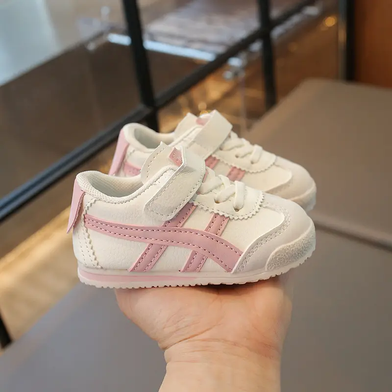 Autumn Baby Girl's White Sneakers 0-14 Years Soft Sole