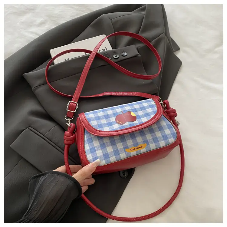 Korean Style Plaid Mini Shoulder Bag 2026 — feature 15