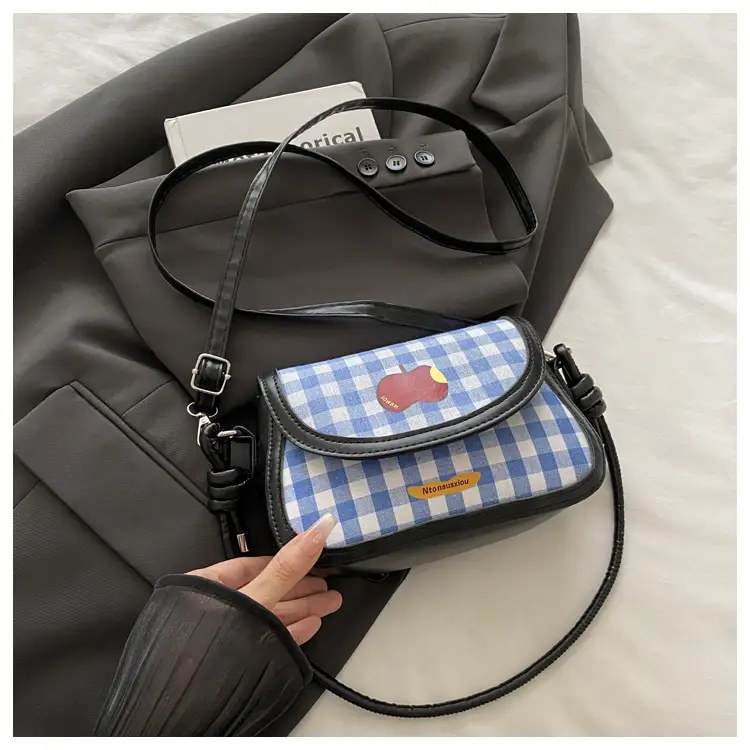 Korean Style Plaid Mini Shoulder Bag 2026 — feature 19