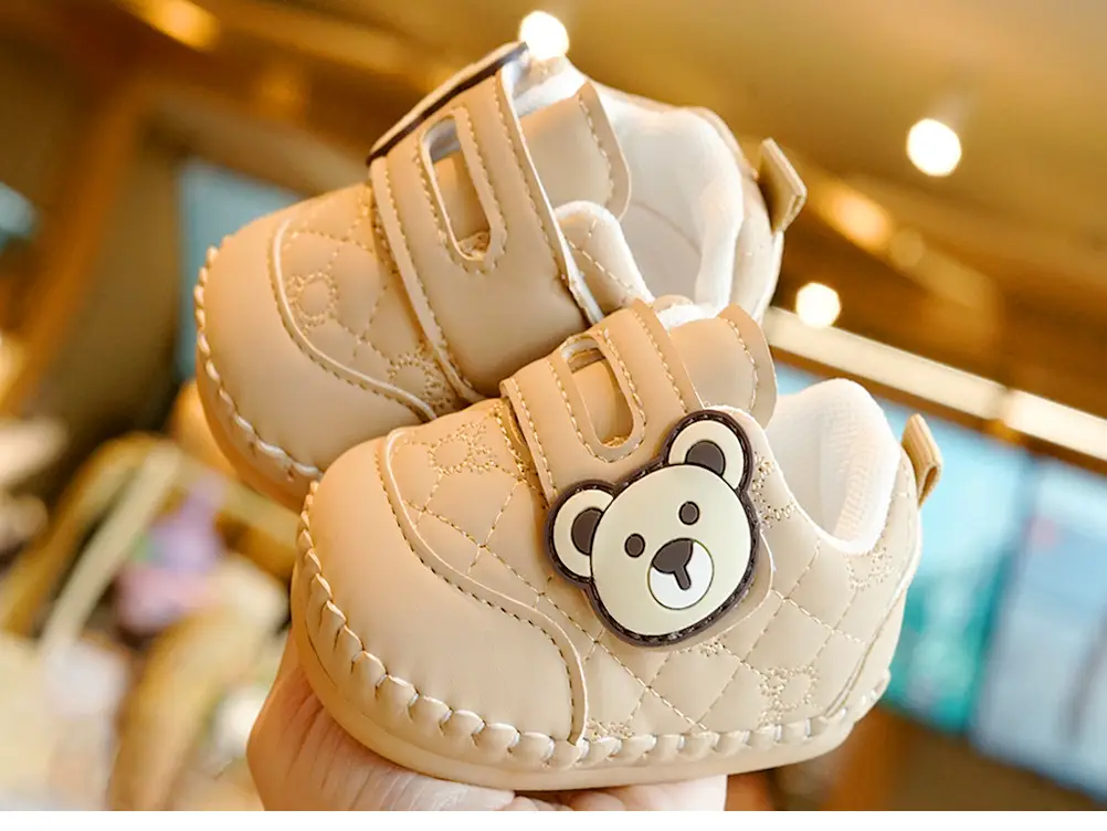 Baby Shoes White Soft Sole 0-1 Year Old — feature 8